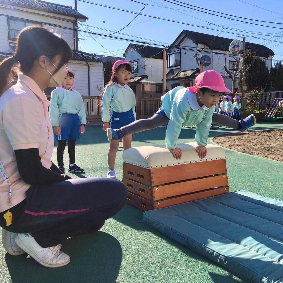 八潮学園年少：3歳児のようす