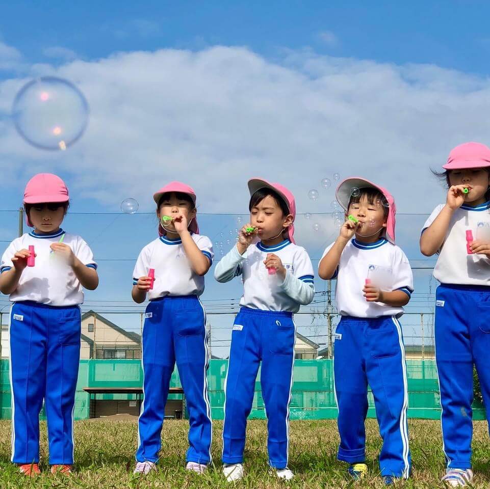 八潮学園年少：3歳児のようす